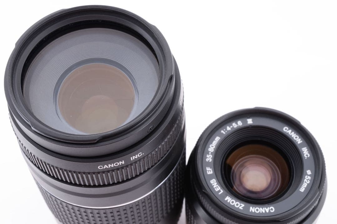 一眼レフ カメラ Canon EOS Kiss X9標準&望遠ダブルレンズセット