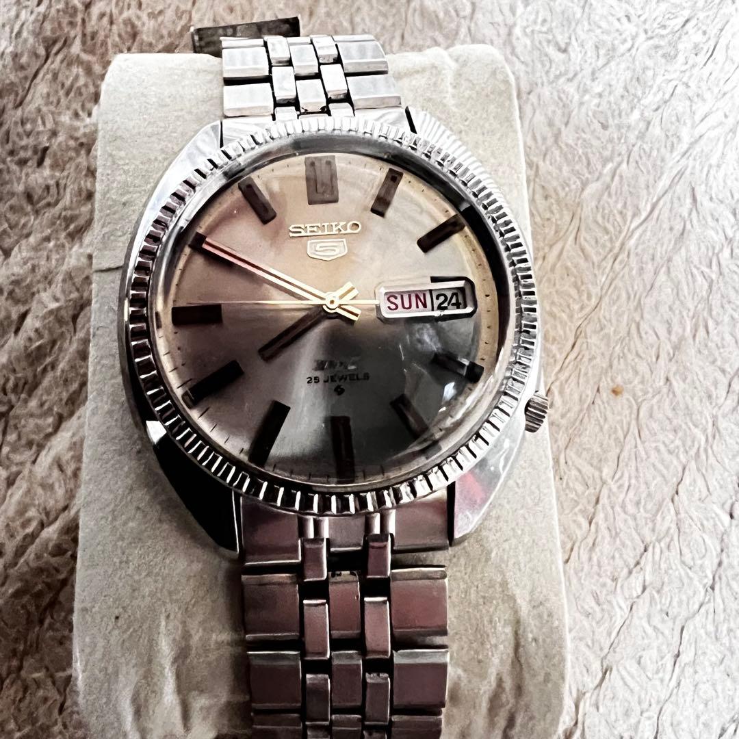 希少　美品稼働 ビンテージ時計6106-8141精工舎刻印あり