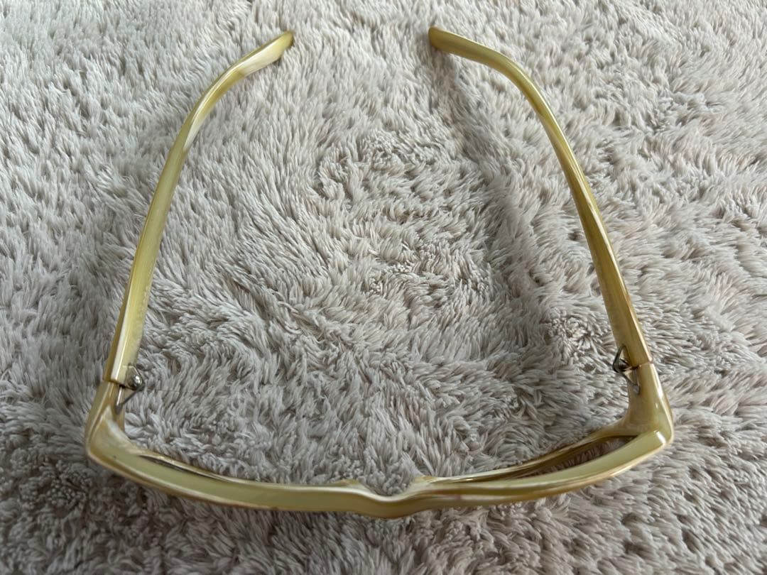 デッドストック級　2000年代　PRADA アーカイブ天然ホーン　サングラス