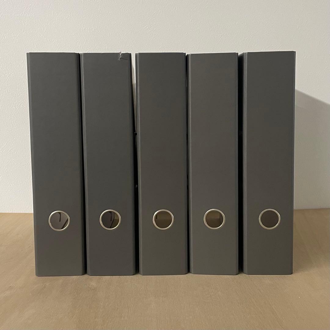 大容量セット / A4リング式ファイル 2リング