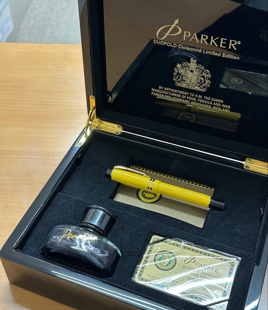 限定No.７▪️新品▪️PARKER万年筆 デュオフォールド・クロワゾネ