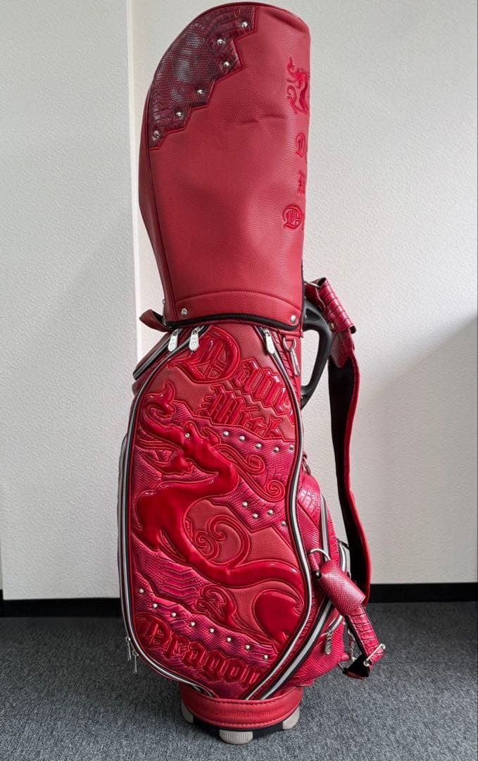 最終値下げ！【激レア】ダンスウィズドラゴン　キャディバッグ・ヘッドカバーセット