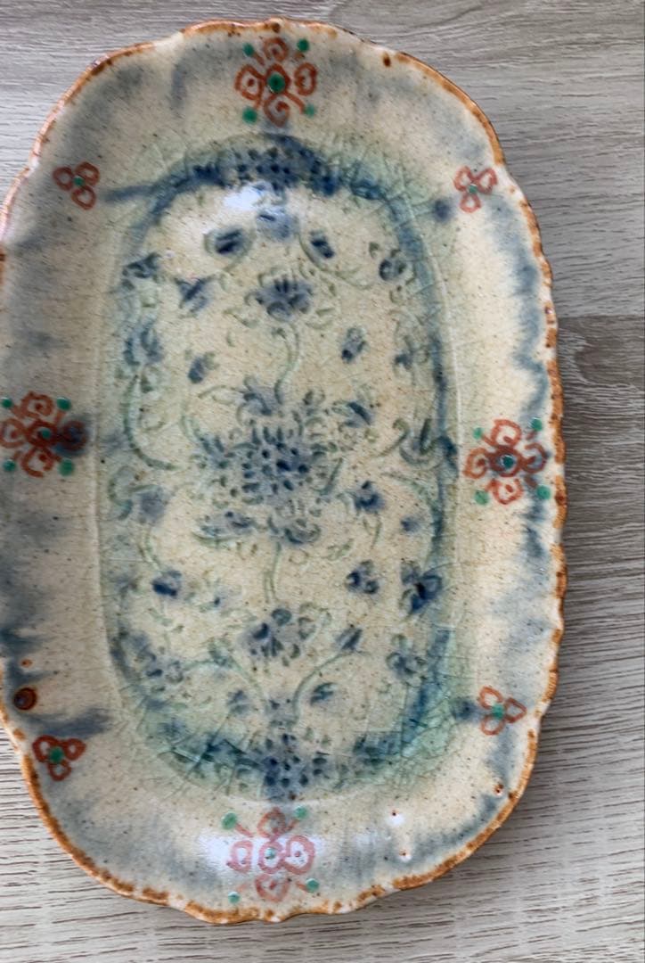 か*お様 イムサエム　長方形皿