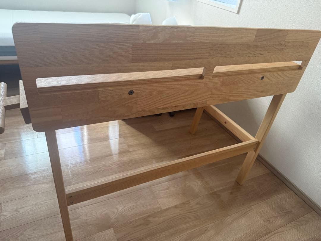 モモナチュラル シンプルデスク
