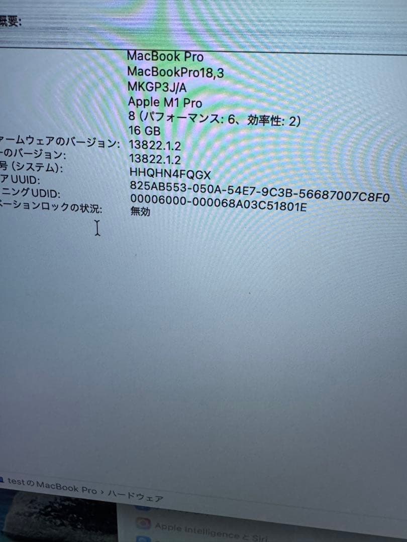 ジャンク扱い MacBook Pro 14インチ M1 Pro おまけ付き