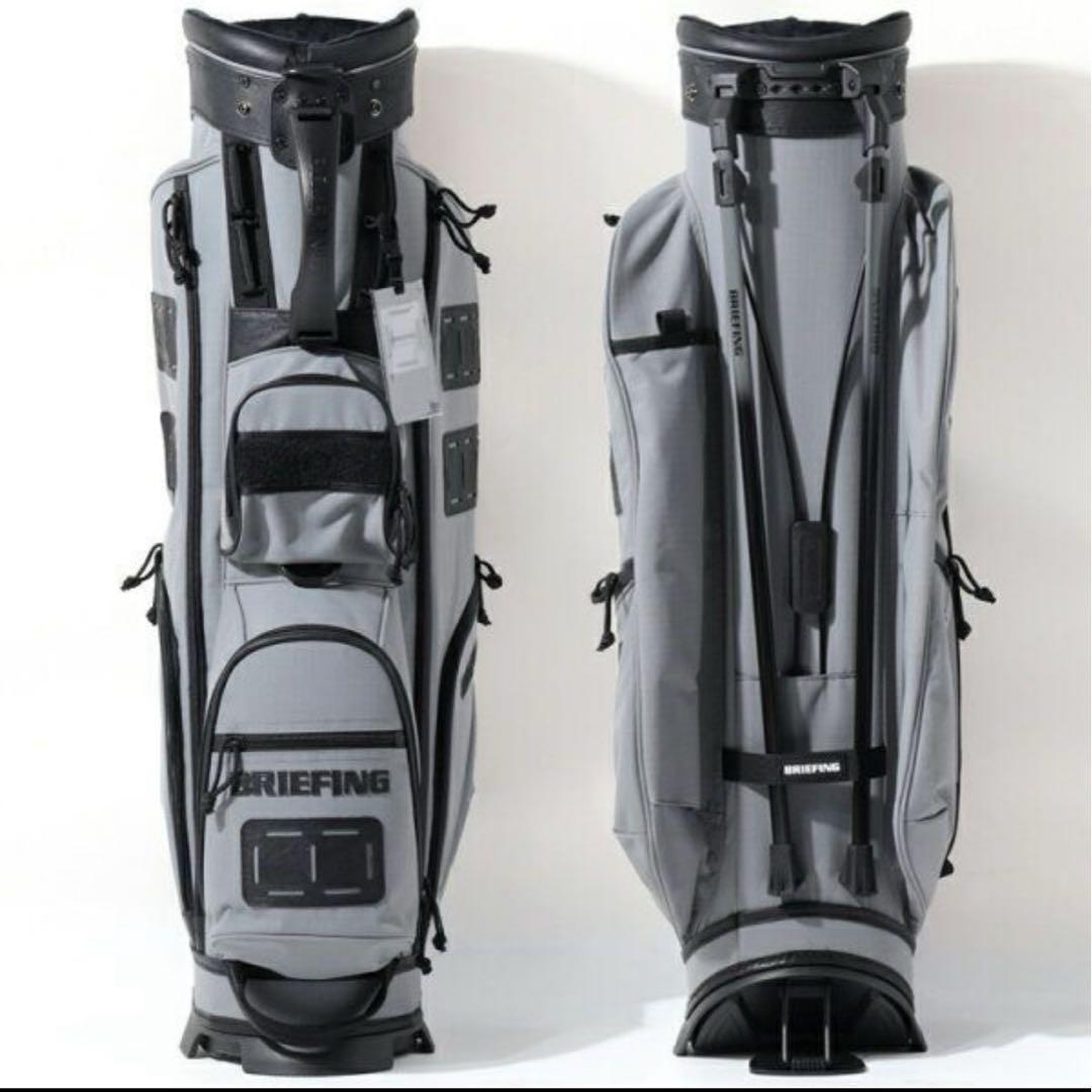 【新品・タグ付き】BRIEFING キャディバッグ グレー CR-9 人気カラー