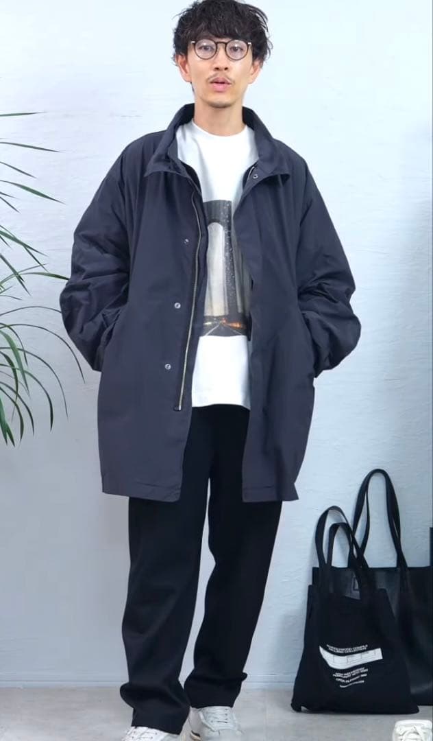 【2024AW】ATON AIR WEATHER SHORT MODS グレー4