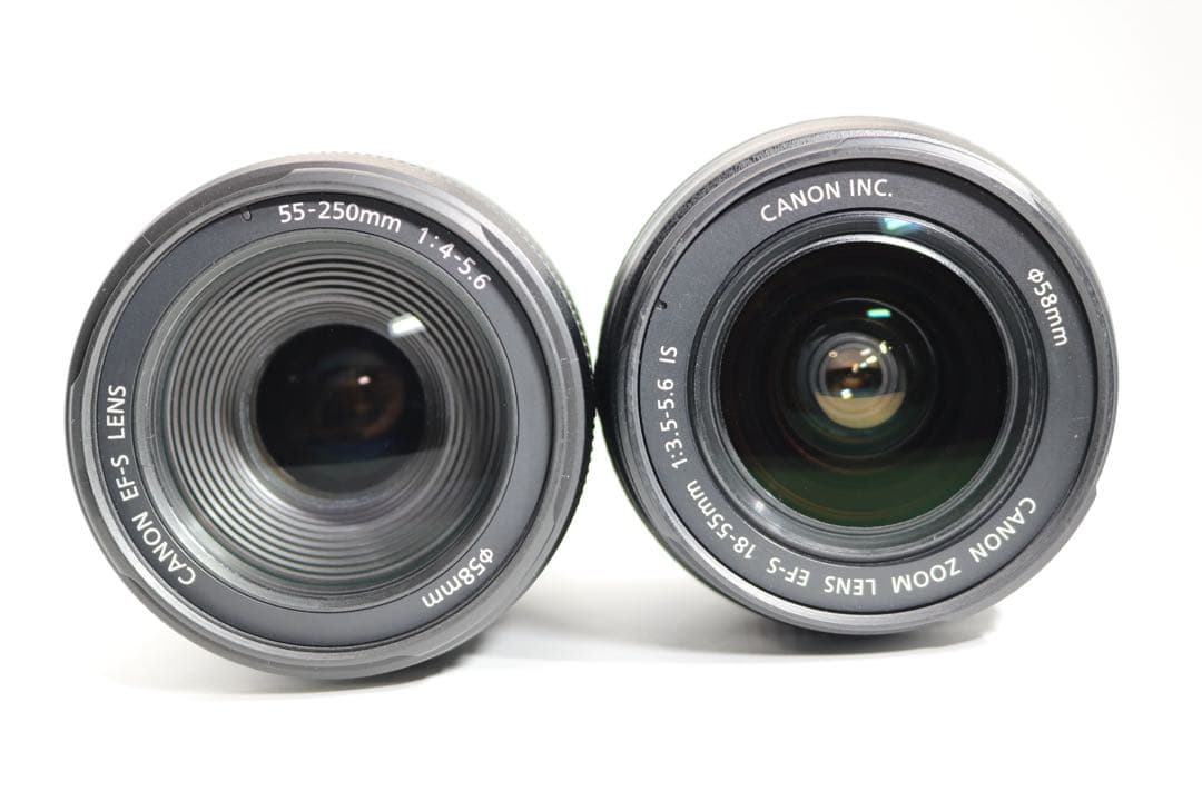 超美品ですが訳あり 【Canon EOS Kiss X7i ダブルレンズセット】