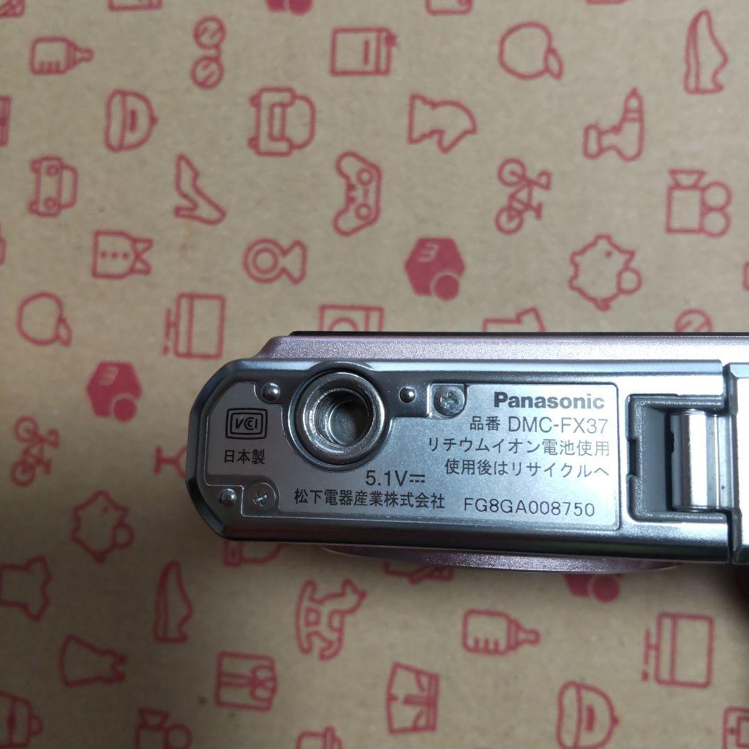 Panasonic LUMIX デジタルカメラ DMC-FX37 ピンク