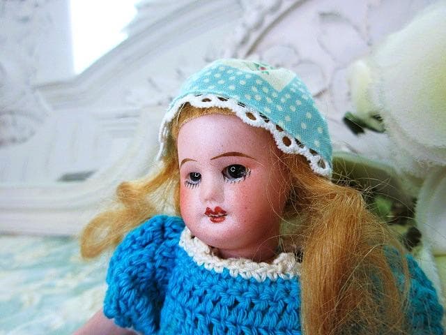 アンティーク　ミニョネット　STBJ　☆　フレンチ　ビスクドール