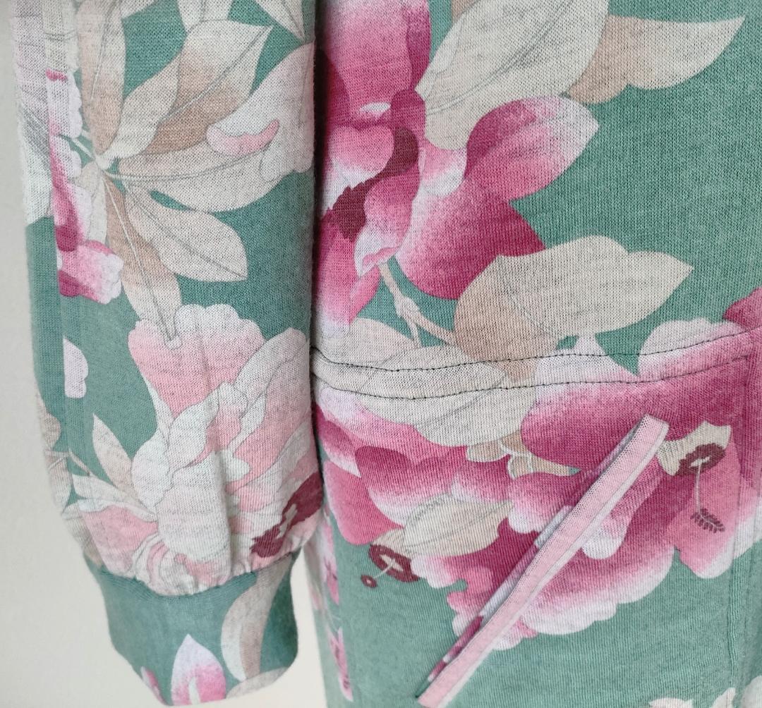 新品　大きいサイズ　レオナール　ワンピース　ライン 両面着用　40～42