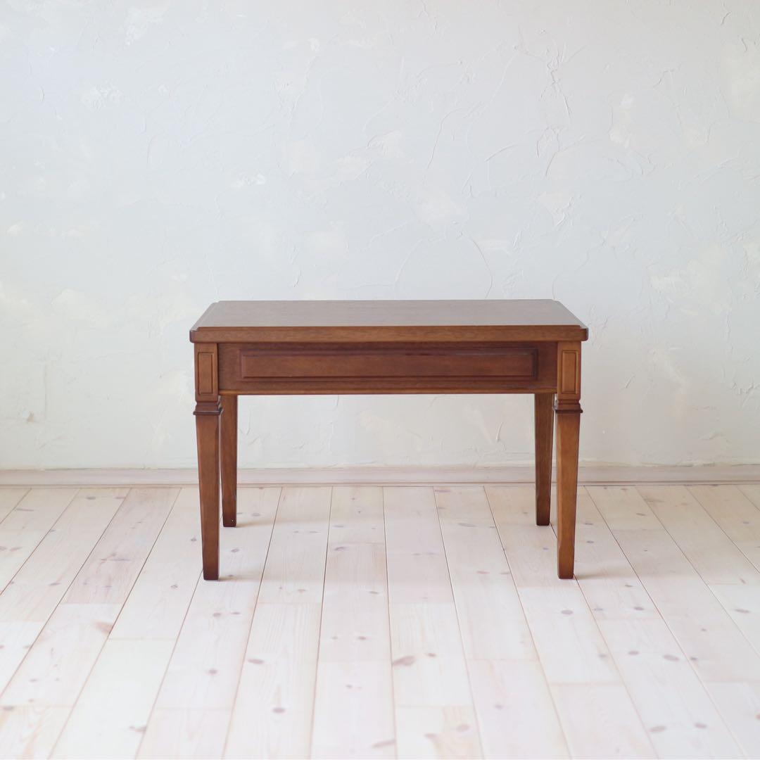 maruni/マルニ木工　地中海　木製 サイドテーブル 引き出し付き