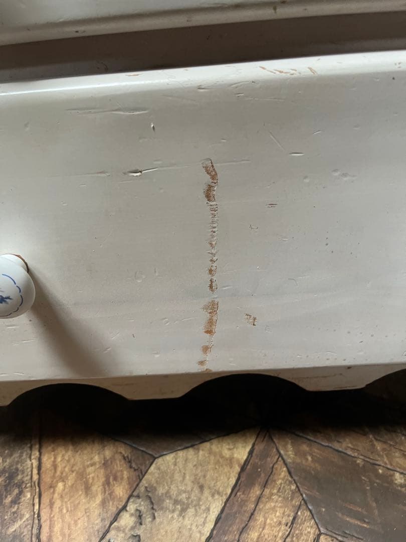 ビンテージ チェスト 白家具 北欧 インテリア 昭和レトロ 当時物 アンティーク