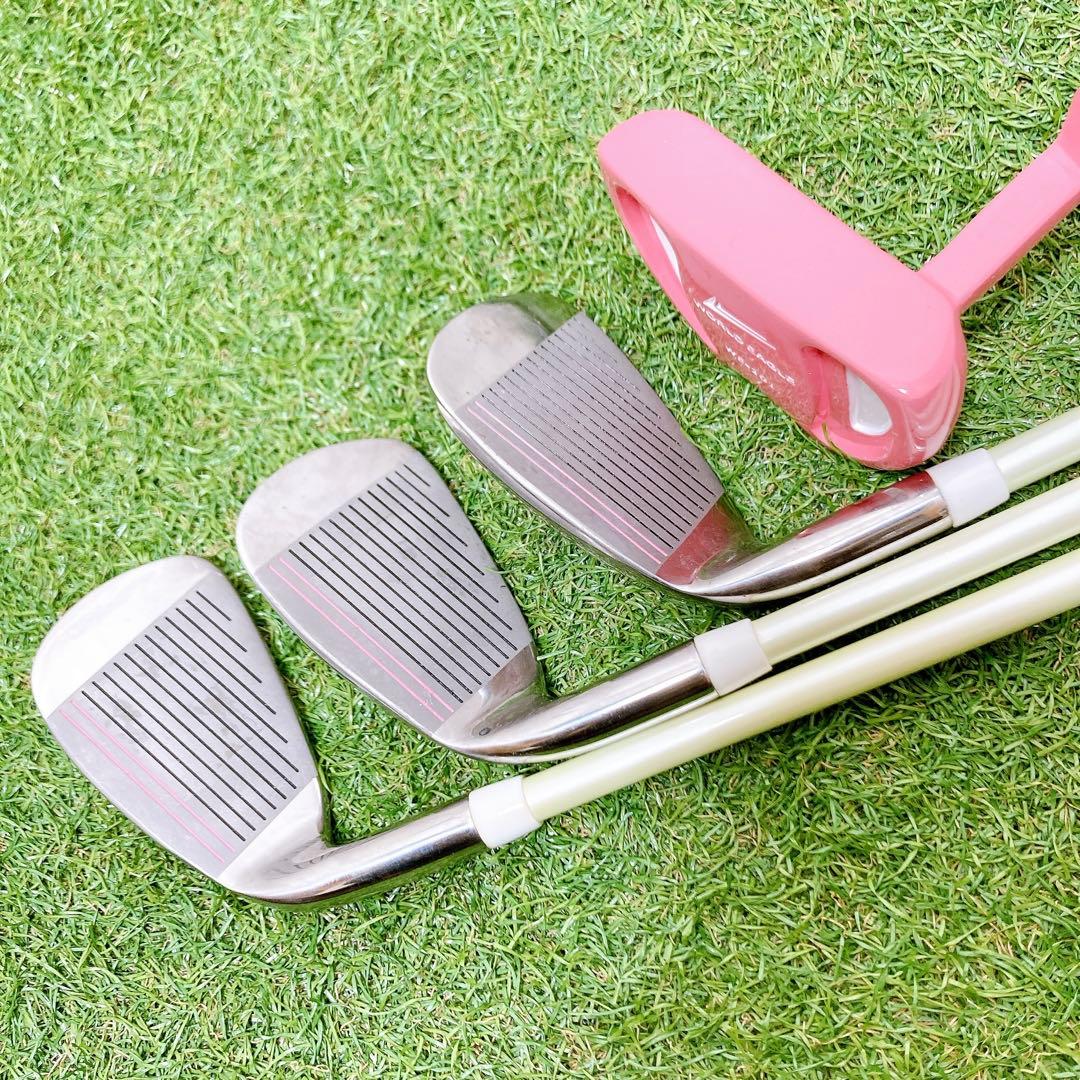 8 初心者オススメ　ゴルフクラブセット　レディース　FLEX L
