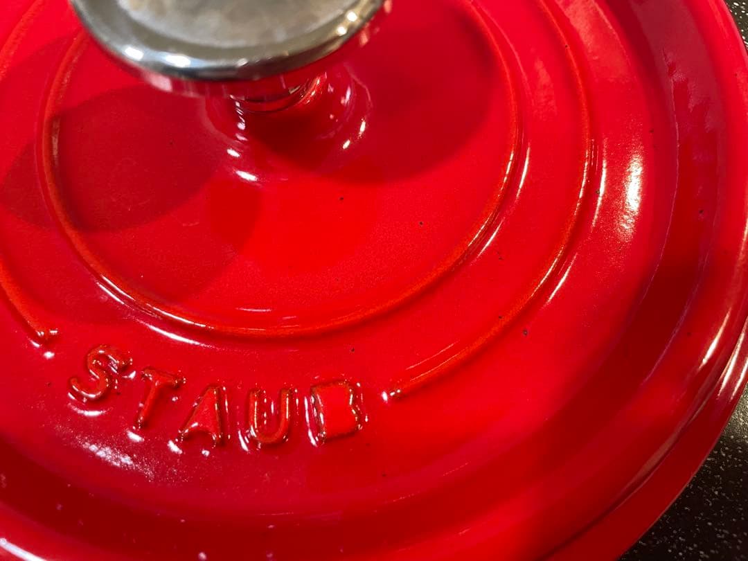 ストウブ ピコココット ラウンド 16cm チェリー