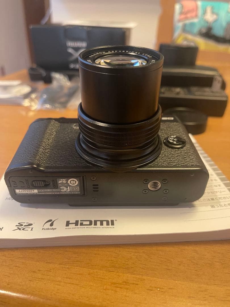 富士フイルム　Fujifilm X20 ブラック 本体　オプション多数　美品