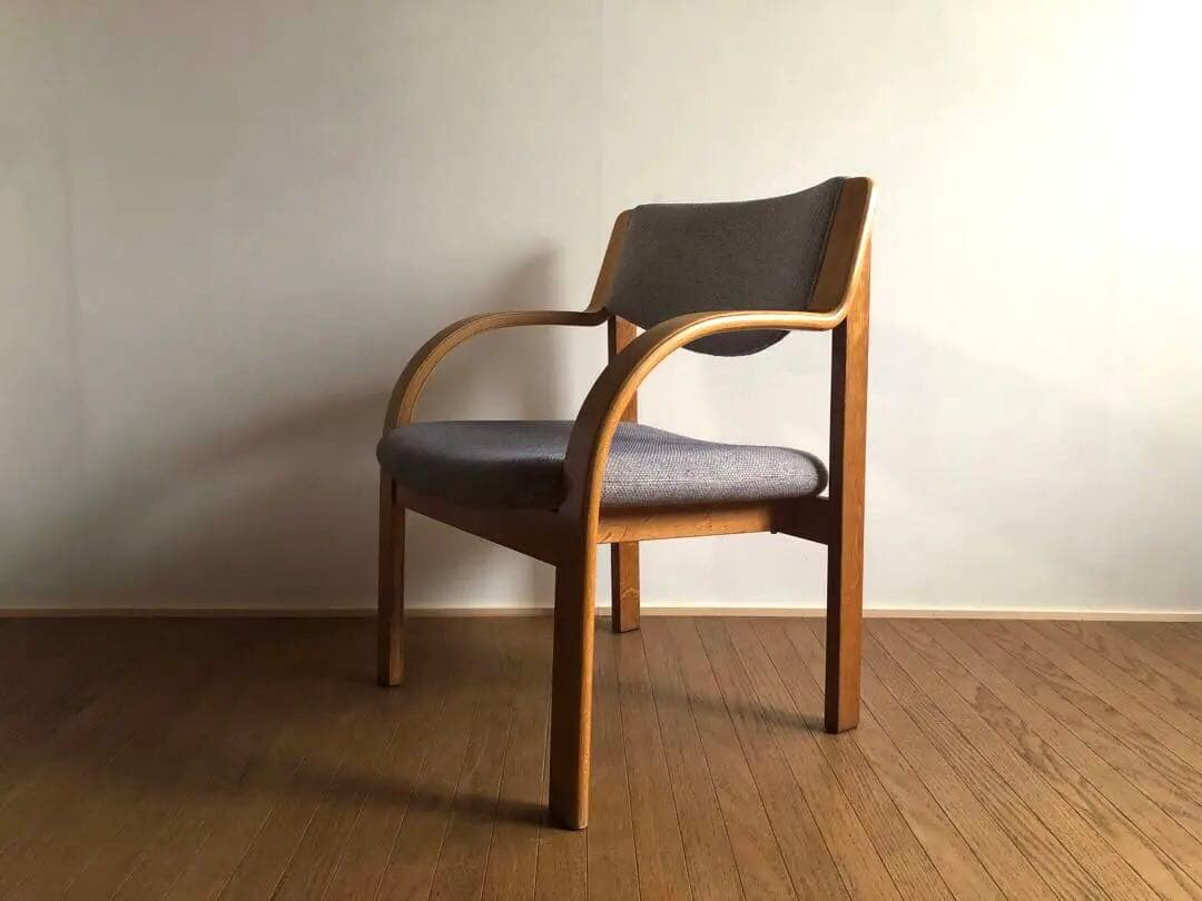 天童木工 ヴィンテージ プライウッド アームチェア ② 北欧インテリア 坂倉準三