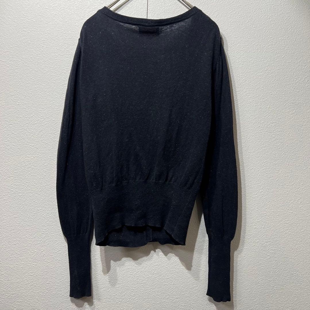 希少 ヴィヴィアンウエストウッドレッドレーベル オーブ刺繍 総柄 カーディガン