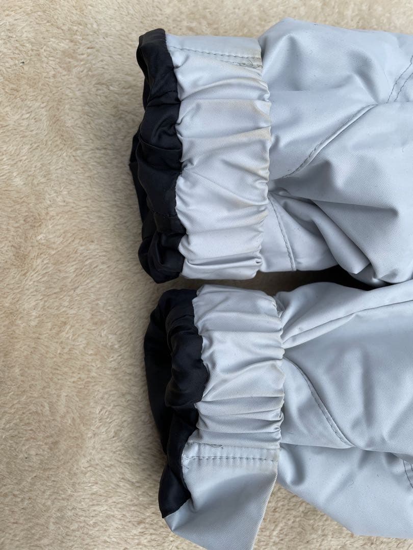 美品DESCENTEデサント スキーウェア上下 ホワイト/レッド Mサイズ