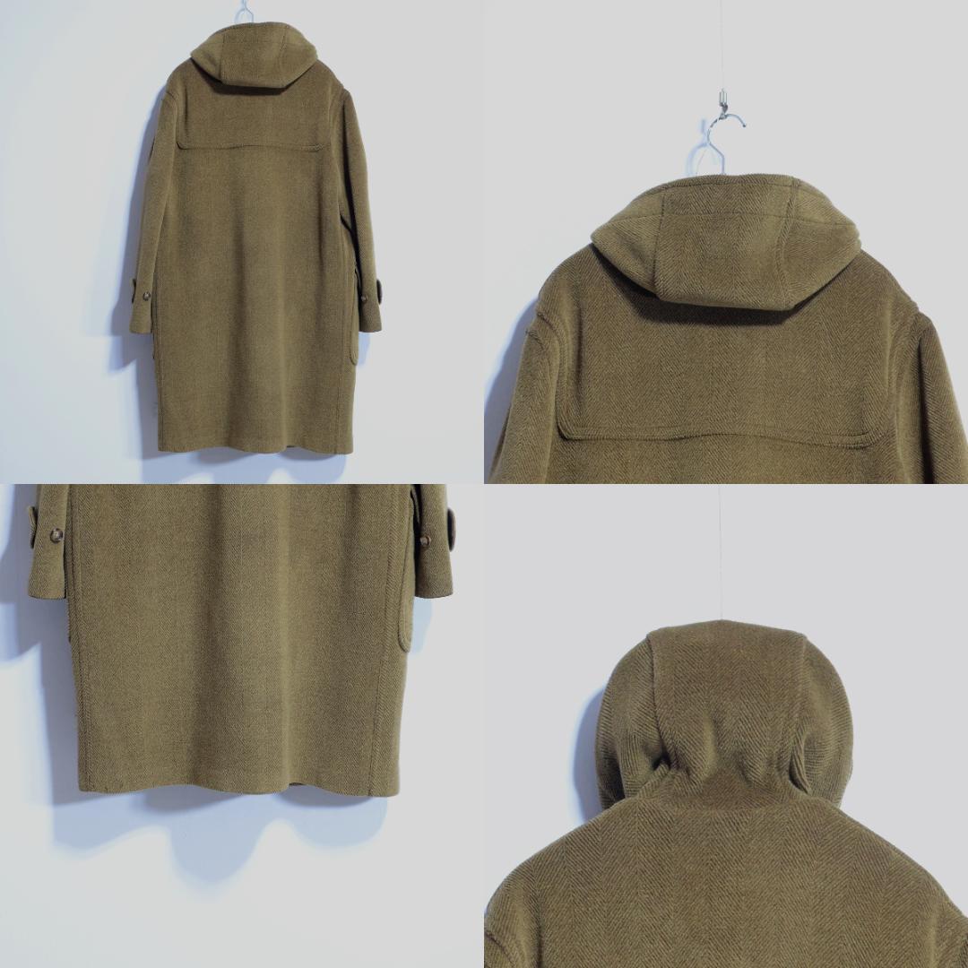 超極上品 グローバーオール キングストン ダッフルコート 杢キャメル 36