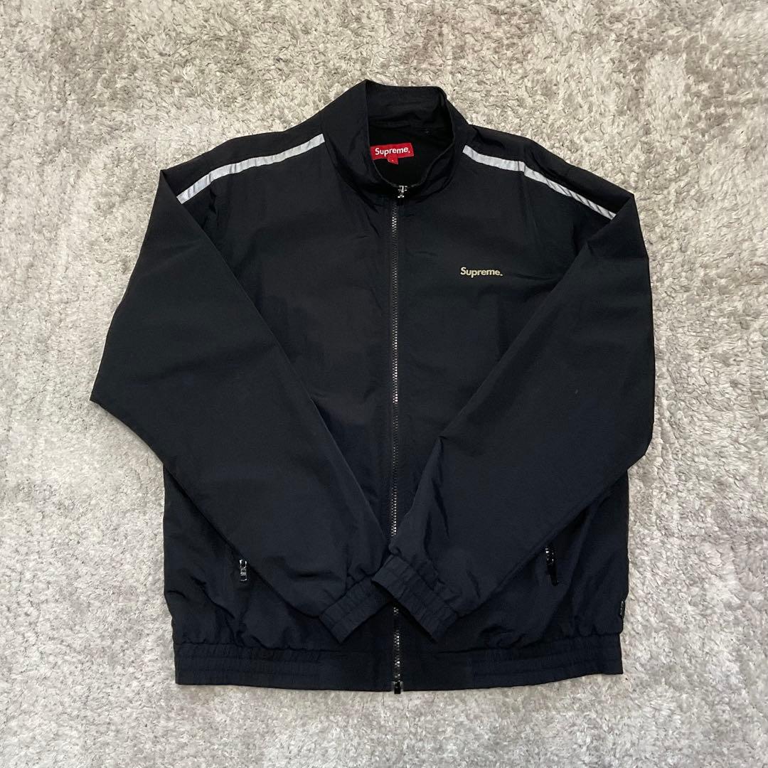 ジャケット・アウター Supreme Reflective Stripe Track Jacket