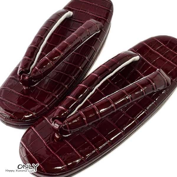 6614 振袖用 草履バッグセット 高級合皮 幅広草履 新品