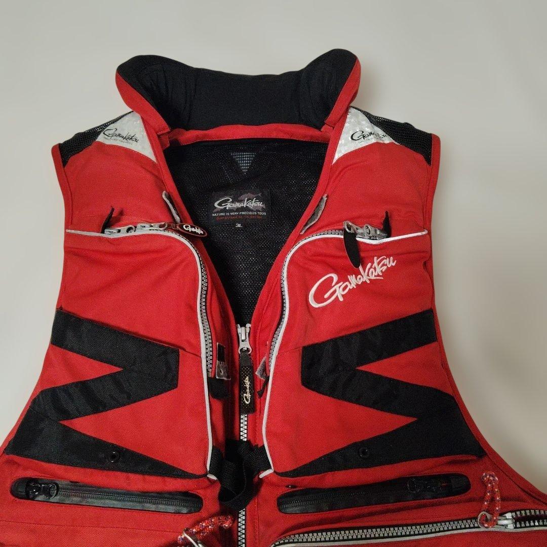 がまかつ　磯　フローティングベスト 　枕付き　3Lサイズ