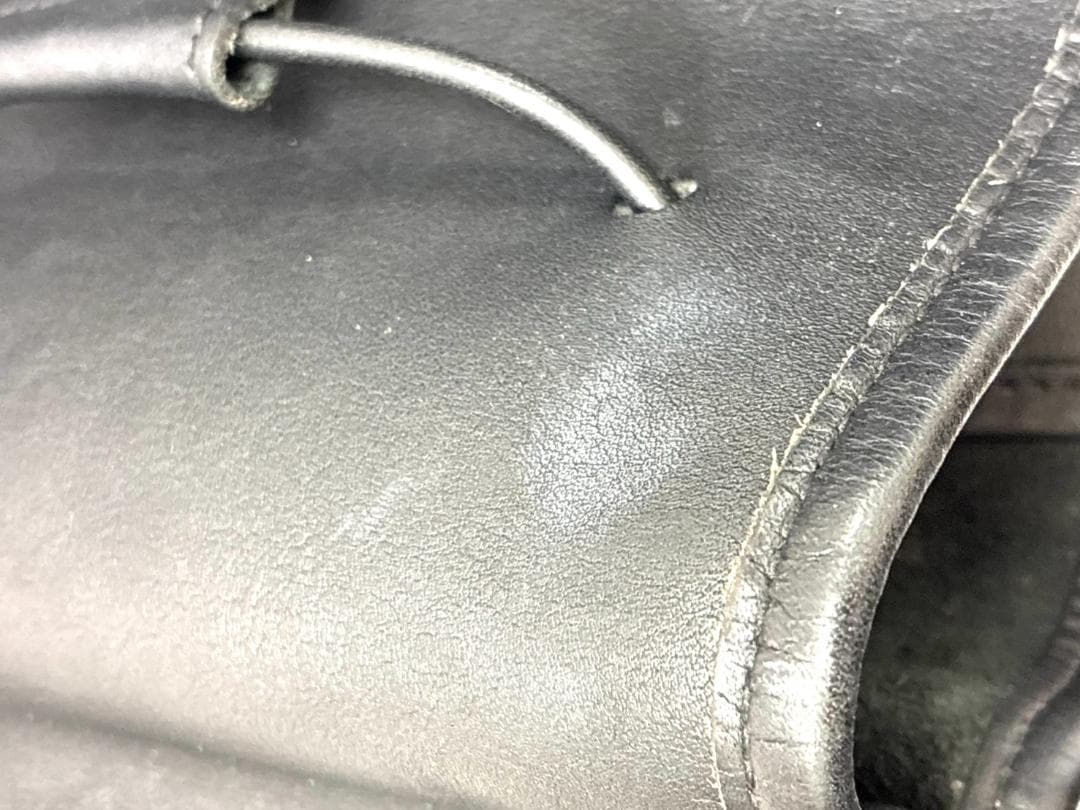 25W12-152 COACH コーチ オールドコーチ ブラックレザーバッグ