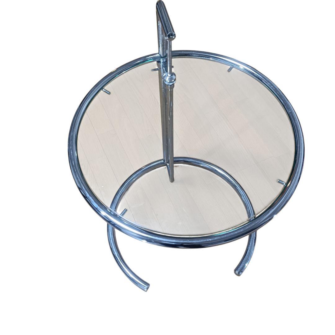 Eileen Gray アイリーングレイ リプロダクト サイドガラステーブル