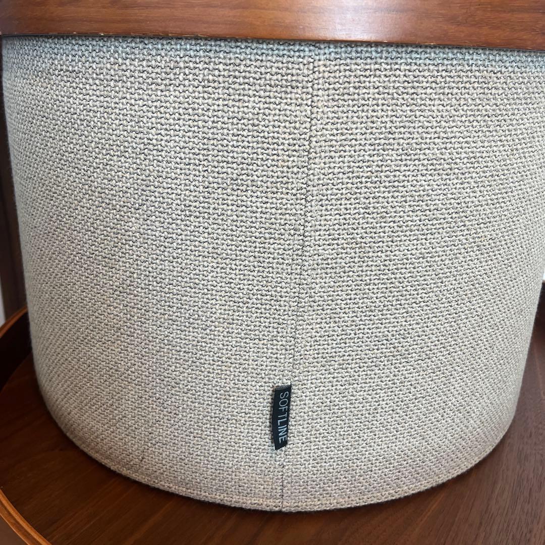 ACTUS アクタス⭐️DRUMS POUFドラム直径45 高さ35cm ベージュ