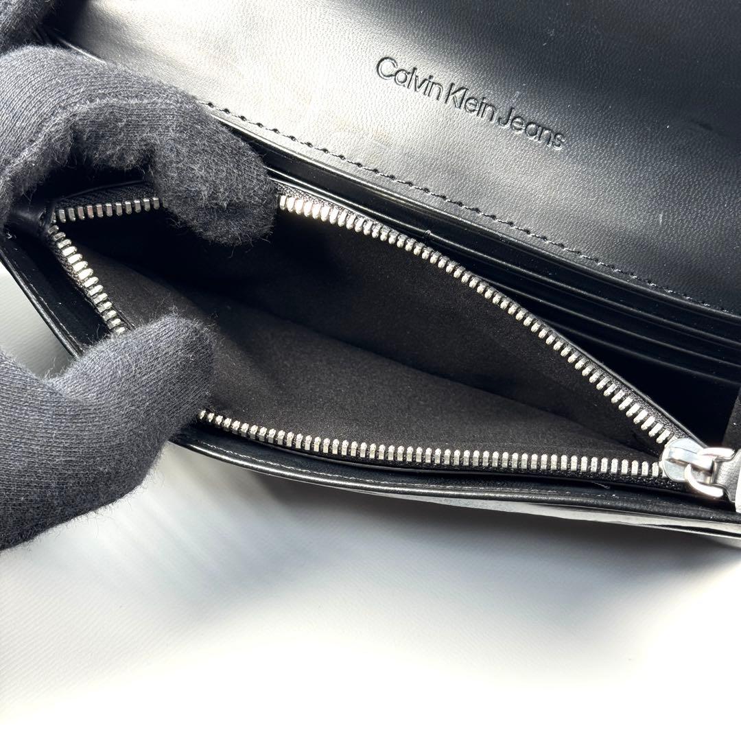 新品未使用   ショルダーバッグ ウォレット CKロゴ