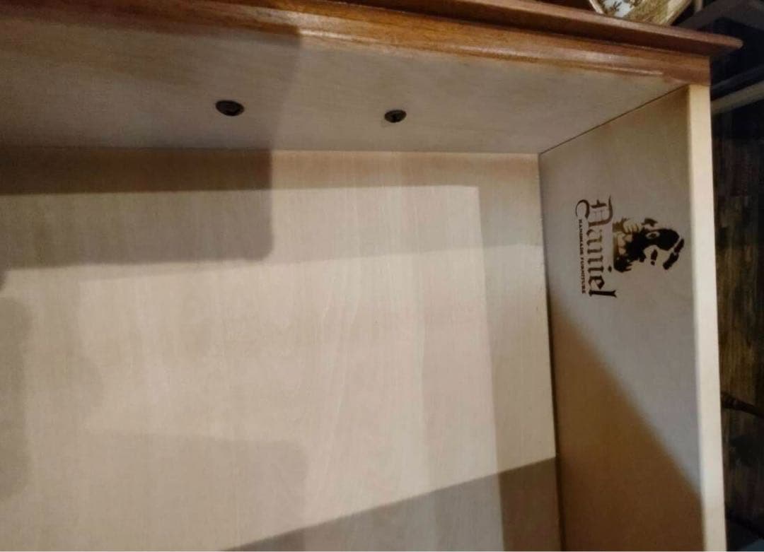 週末セール【新品・未使用】美品 横浜ダニエル チェストドレッサー ラウンド鏡付