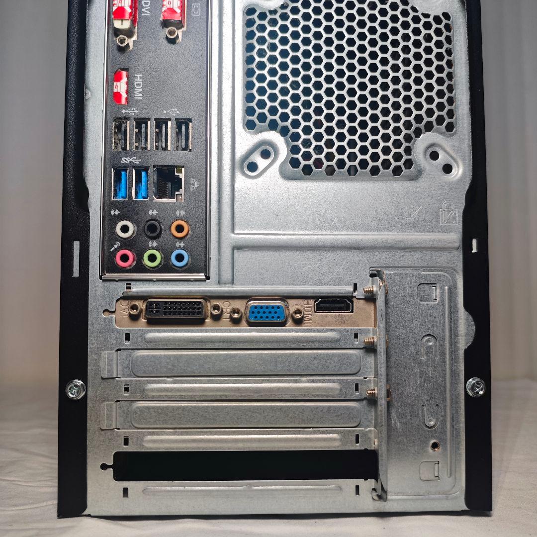 【激安ゲーミングPCフルセット】i7 快適動作！Office搭載 フロンティア