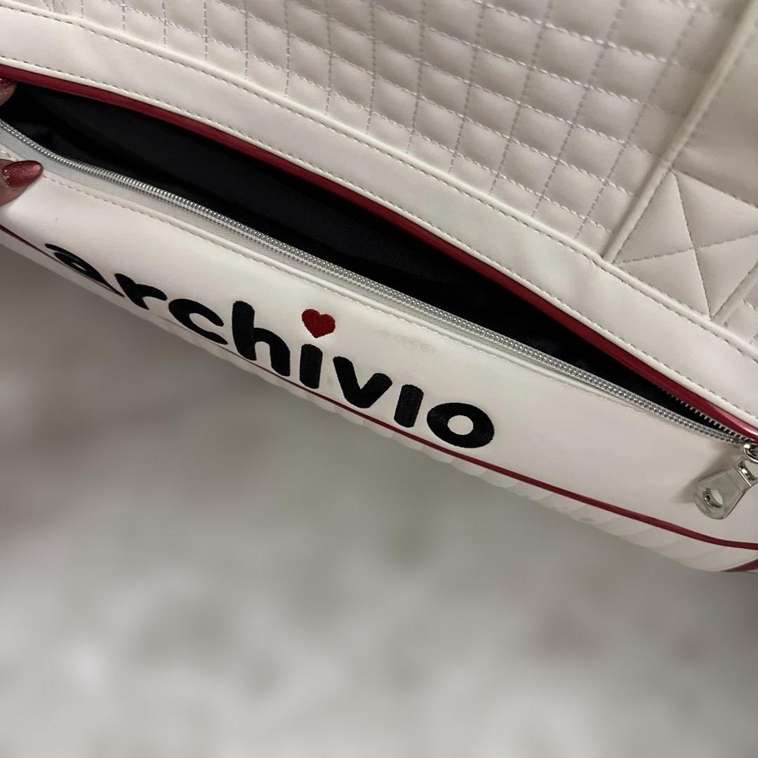 archivio ゴルフ　ロッカーバッグ ホワイト