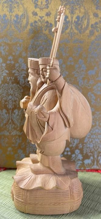 美品　比叡山　三面大黒天