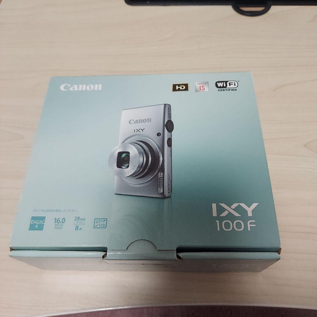 【美品】Canon デジカメ IXY100F ブルー