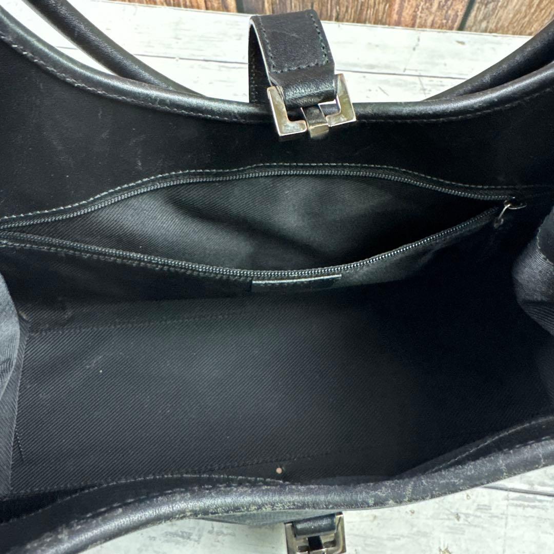 GUCCI グッチ ジャッキーライン GGキャンバス ハンドバッグ