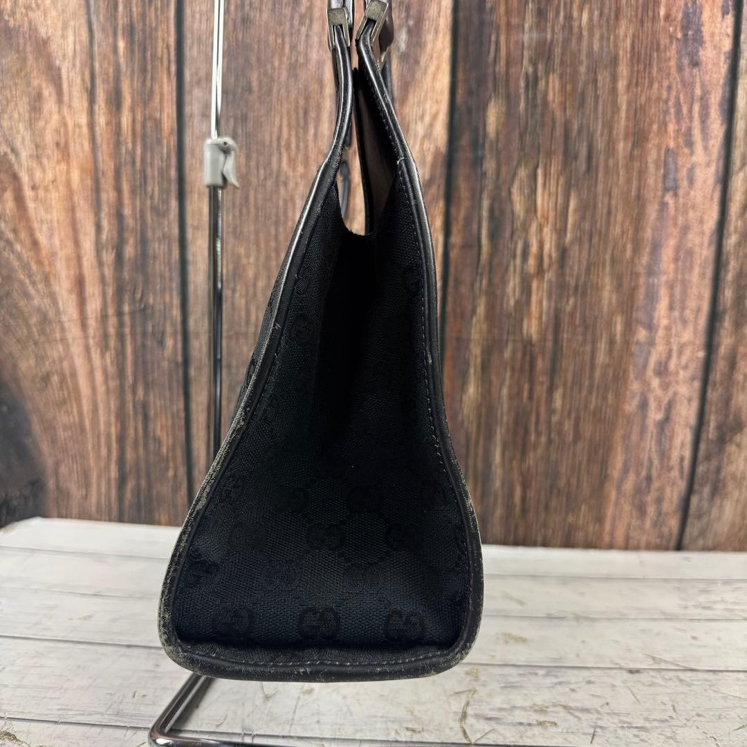 GUCCI グッチ ジャッキーライン GGキャンバス ハンドバッグ