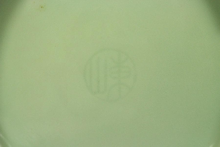 初代 宮永東山作 青磁花入(ZE716)