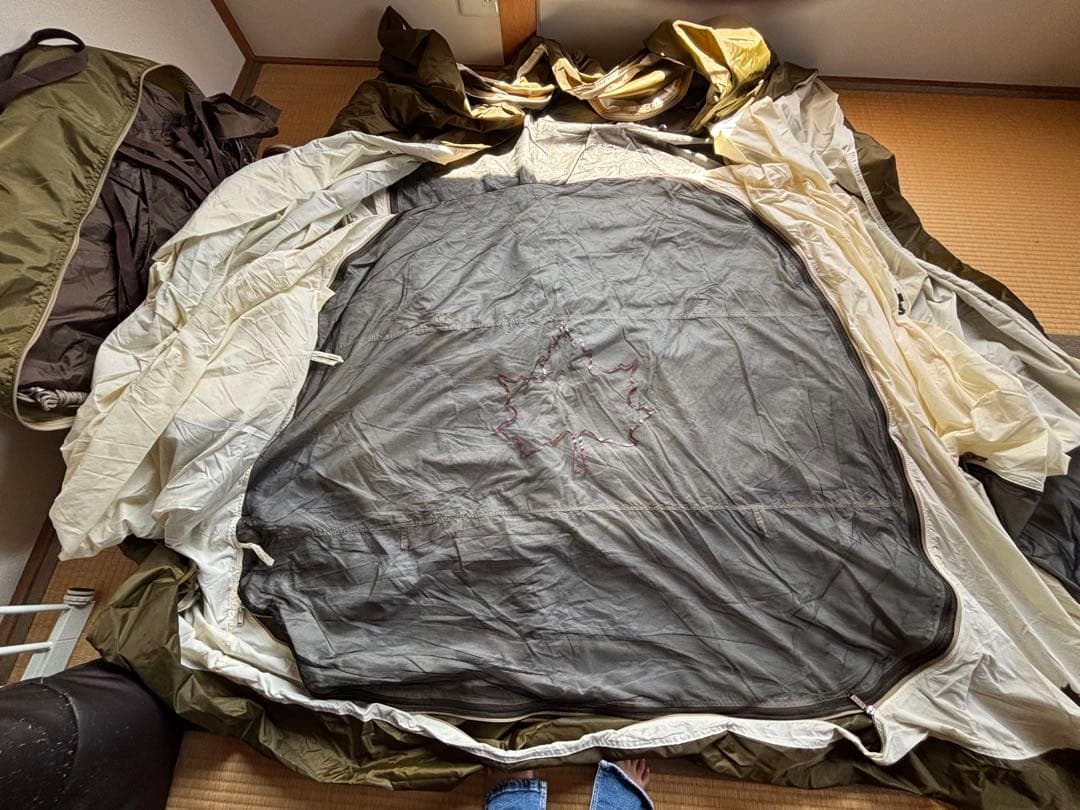 【美品】ロゴス テント Tradcanvas T/C ドゥーブルXL プラスBC