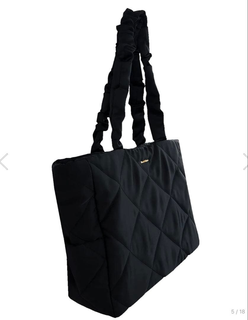 Rosemuse ロゼミューズ　satin quilting big tote