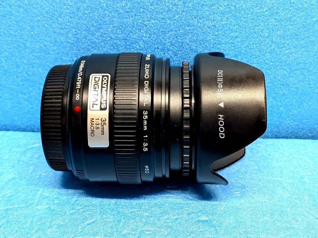 【美品】オリンパス ZUIKO DIGiTAL 35mくさm 1:3.5 マクロ