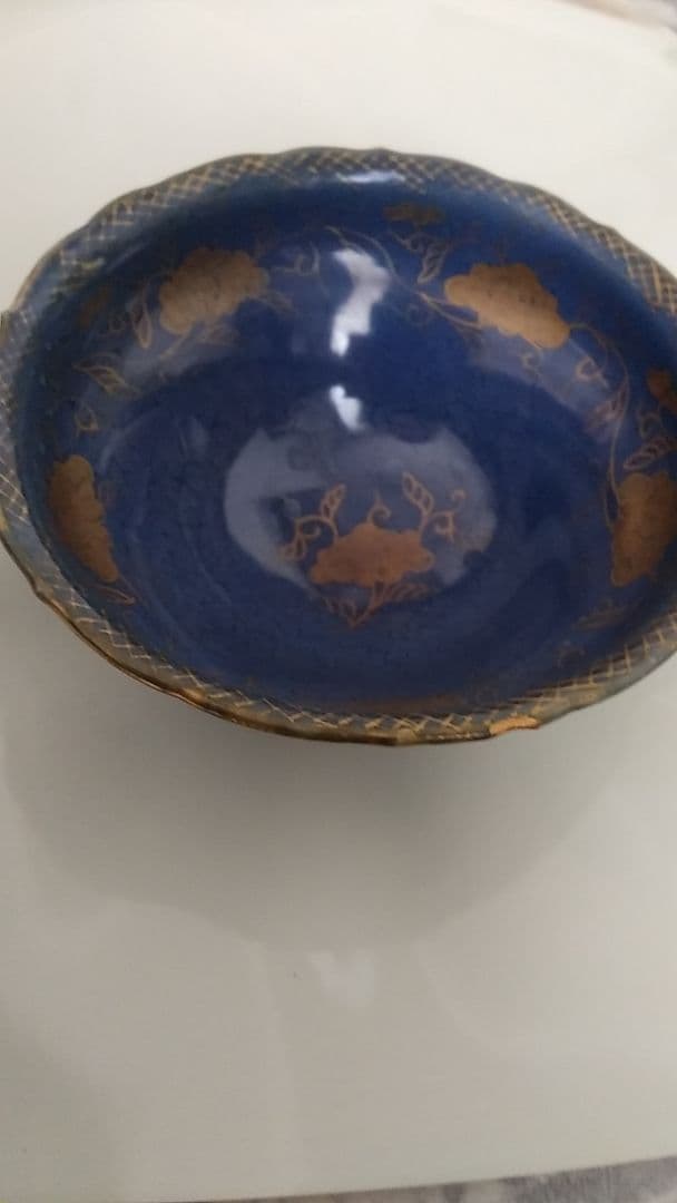 抹茶茶碗 青色
