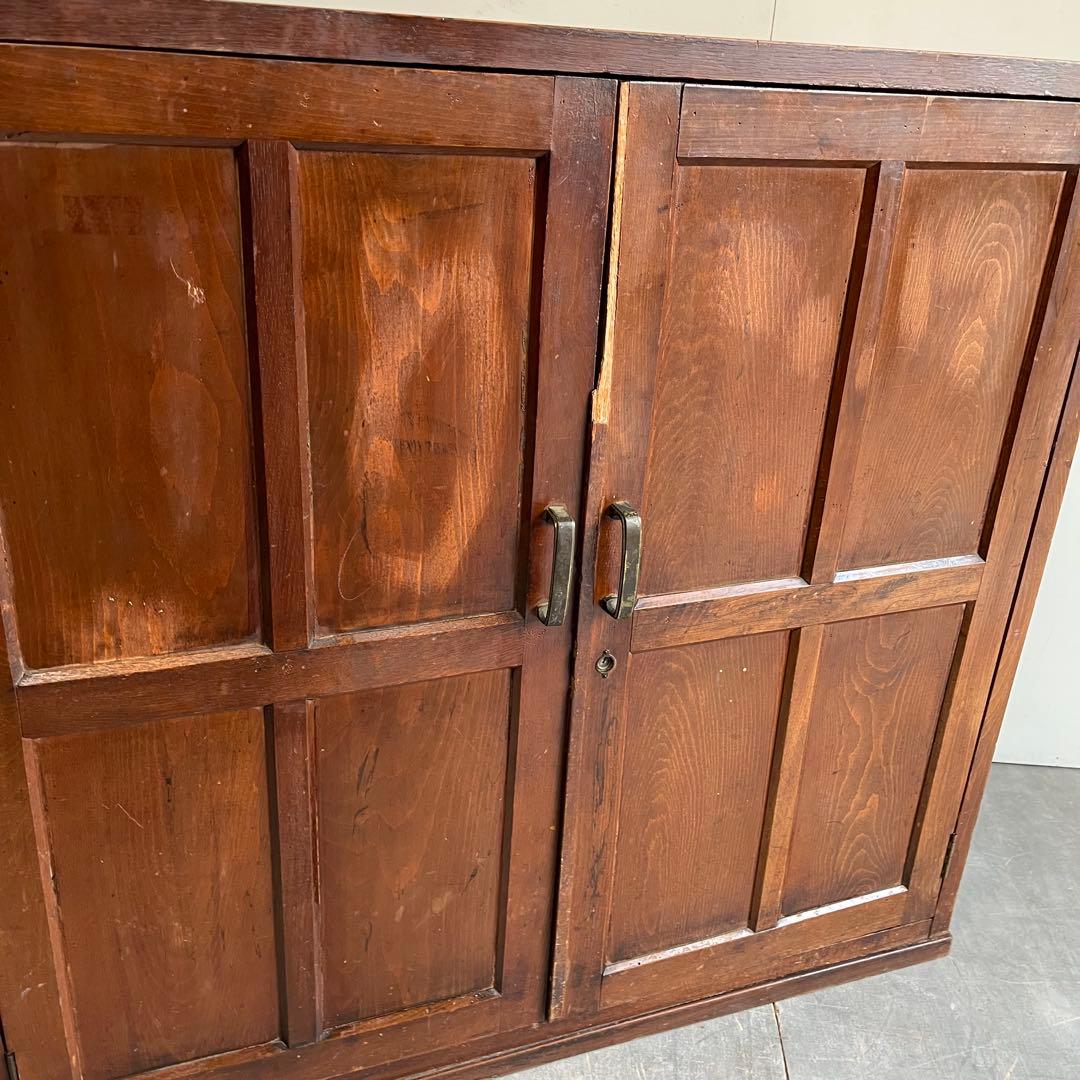 g*e様 アンティーク チェスト 棚 棚板取り外し可能 レトロ