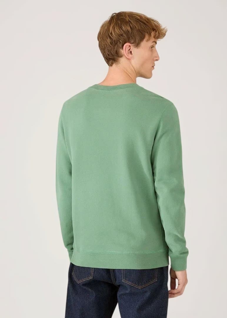 SUNSPELL グリーン スウェットシャツ Lサイズ (ほぼ新品、タグなし）