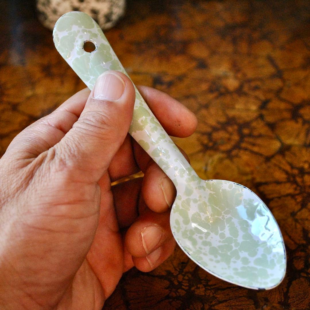 クロウキャニオンホーム★ホーロー食器【ライトグリーン4点セット】琺瑯食器