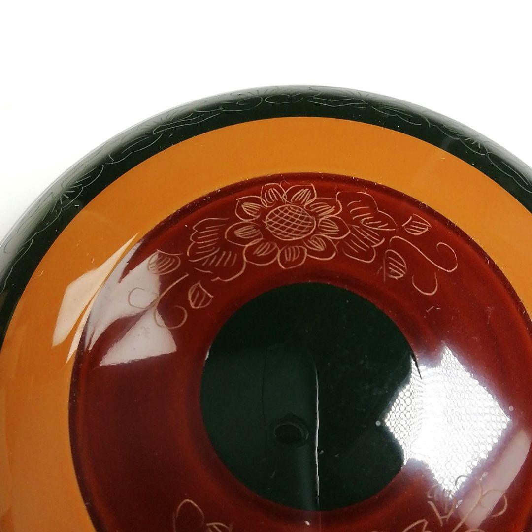 Ｗ１２７　香合　『玄々斉好　独楽　香合』『熊谷秀穂 作』　共箱　茶道具