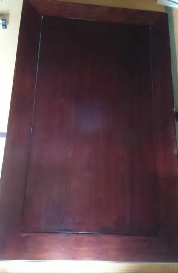 紫檀　座卓　135×65 高さ35　若葉脚　　昭和購入 　値下げ