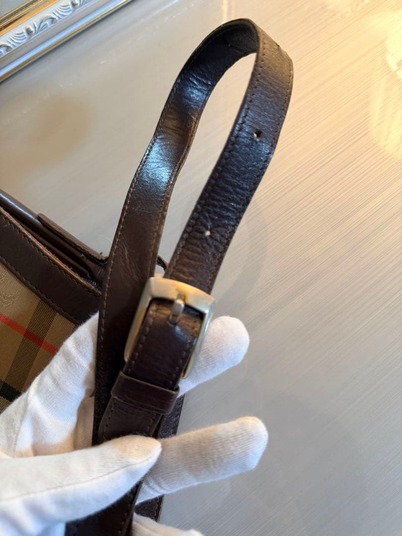 【nochiko さま専用】オールドバーバリー ショルダーバッグ