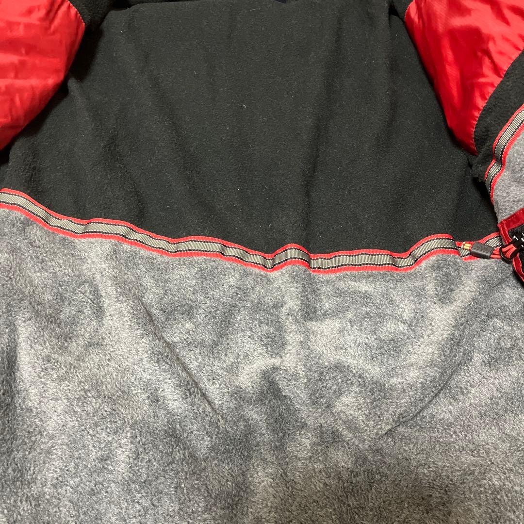 GAP ダウンジャケット164879　Lサイズ RED 裏フリース